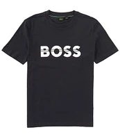 Hugo Boss BOSS Chest Graphic Logo Artwork Short Sleeve T-Shirt