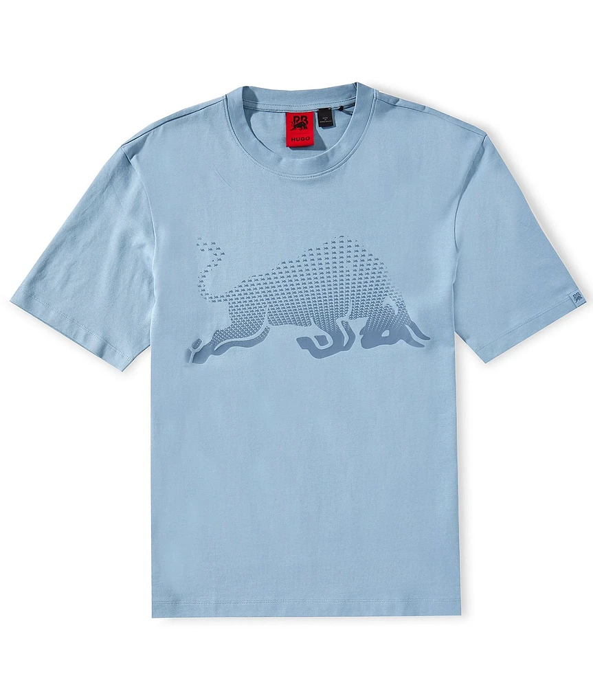 Hugo Boss BOSS Dricard Race Bull Short Sleeve T-Shirt