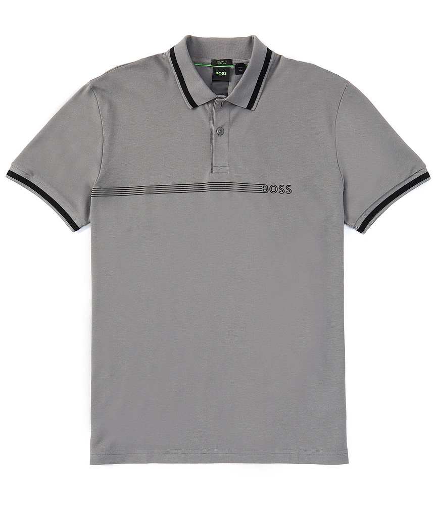 Hugo Boss BOSS Paddy 1 Stretch Pique Short Sleeve Polo Shirt