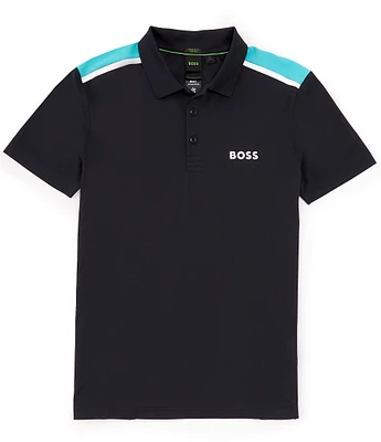Hugo Boss BOSS Performance Stretch Paddytech Short Sleeve Polo Shirt
