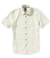 Hugo Boss BOSS Slim Fit C-Roan Stretch Short Sleeve Woven Shirt