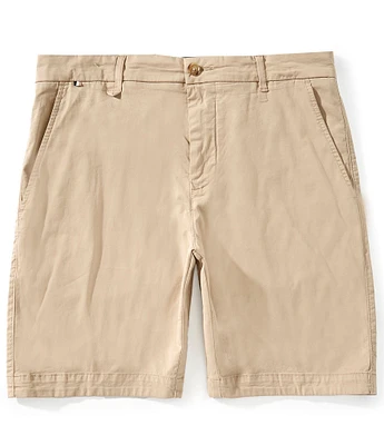 Hugo Boss BOSS Slim Fit H-Slice Stretch Twill 7#double; Inseam Shorts