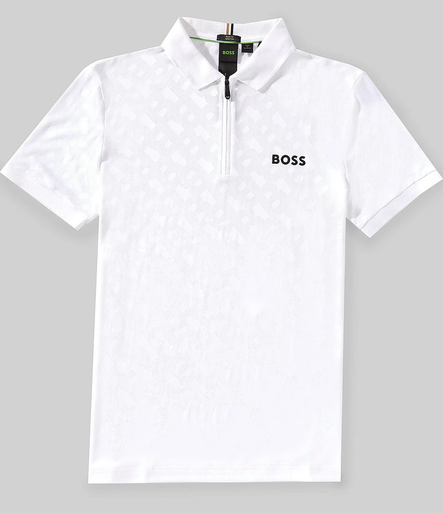 Hugo Boss BOSS Slim Fit Philix Performance Stretch Short Sleeve Polo Shirt