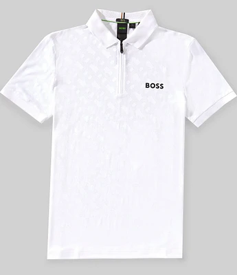 Hugo Boss BOSS Slim Fit Philix Performance Stretch Short Sleeve Polo Shirt