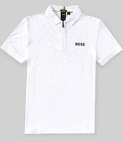 Hugo Boss BOSS Slim Fit Philix Performance Stretch Short Sleeve Polo Shirt