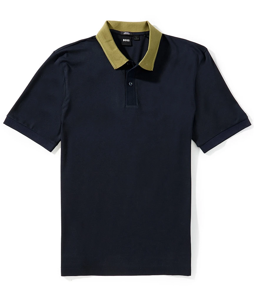 Hugo Boss BOSS Slim Fit Phillipson Short Sleeve Polo Shirt