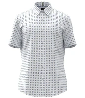 Hugo Boss BOSS Slim-Fit Roan Ken Short Sleeve Woven Shirt