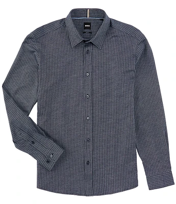 Hugo Boss BOSS Slim Fit Roan Long Sleeve Woven Shirt