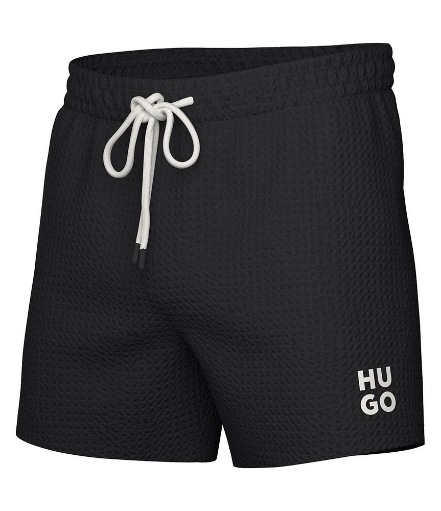 Hugo Boss Chaffle Cabana 4.7#double; Inseam Swim Trunks