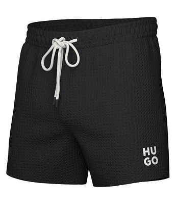 Hugo Boss Chaffle Cabana 4.7#double; Inseam Swim Trunks