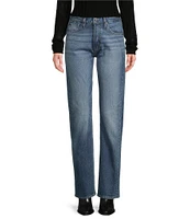 Hugo Boss Height-Classic Denim Mid Rise Straight Leg Jeans