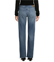 Hugo Boss Height-Classic Denim Mid Rise Straight Leg Jeans