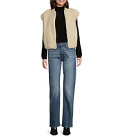 Hugo Boss Height-Classic Denim Mid Rise Straight Leg Jeans