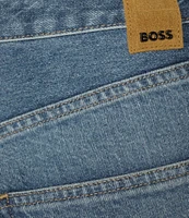 Hugo Boss Height-Classic Denim Mid Rise Straight Leg Jeans