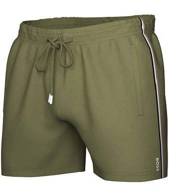 Hugo Boss Iconic 5.3#double; Inseam Swim Trunks