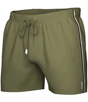 Hugo Boss Iconic 5.3#double; Inseam Swim Trunks