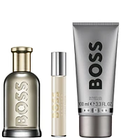 Hugo Boss Men's BOSS Bottled Festive Gift Set, 3-Piece