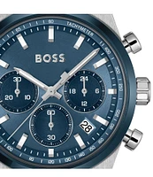 Hugo Boss Men's Candor Quartz Chronograph Silicone Strap Watch