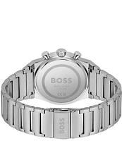 Hugo Boss Men's Candor Quartz Chronograph Stainless Steel Bracelet Watch