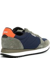 Hugo Boss Men's Kai Runner Lace Up Suede Sneakers