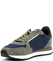 Hugo Boss Men's Kai Runner Lace Up Suede Sneakers