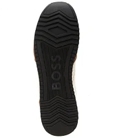 Hugo Boss Men's Kai Runner Lace Up Suede Sneakers