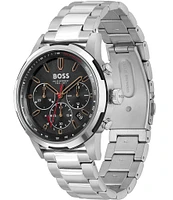 Hugo Boss Men's Solgrade Quartz Chronograph Stainless Steel Bracelet Watch