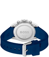 Hugo Boss Men's Strike Quartz Chronograph Silicone Strap Watch