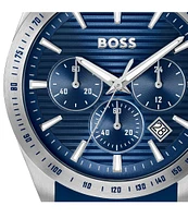 Hugo Boss Men's Strike Quartz Chronograph Silicone Strap Watch