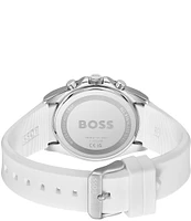 Hugo Boss Men's Strike Quartz Chronograph Silicone Strap Watch