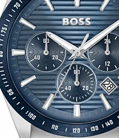 Hugo Boss Men's Strike Quartz Chronograph Stainless Steel Bracelet Watch