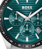 Hugo Boss Men's Strike Quartz Chronograph Stainless Steel Bracelet Watch