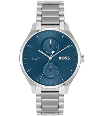 Hugo Boss Men's Tyler Multifunction Stainless Steel Bracelet Watch