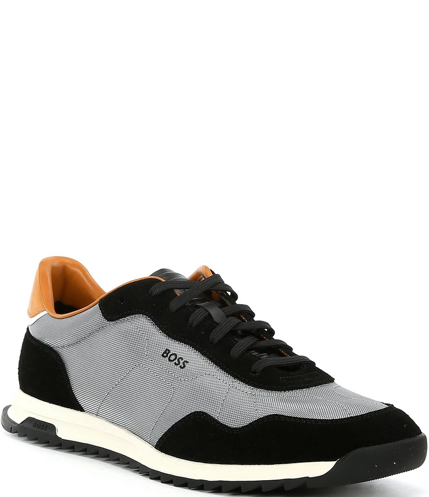 Hugo Boss Men's Zayn Suede Low Profile Sneakers