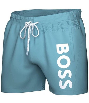 Hugo Boss Octopus 5.31#double; Inseam Swim Trunks