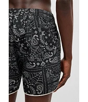 Hugo Boss RIK Mixed-Media 4.7#double; inseam Swim Trunks