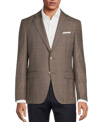 Hugo Boss Slim Fit Notch Lapel Fancy Pattern Sport Coat