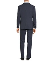 Hugo Boss Slim Fit Flat Front Micro Pattern 2-Piece Suit