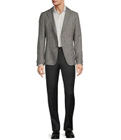 Hugo Boss Slim Fit Micro Pattern Wool Blend Sport Coat