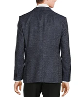 Hugo Boss Slim Fit Plaid Pattern Sport Coat