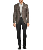 Hugo Boss Slim Fit Plain Check Printed Sport Coat