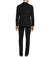 Hugo Boss Slim Fit Pleated Solid 2-Piece Suit