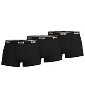 Hugo Boss Solid Trunks 3-Pack