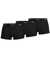 Hugo Boss Solid Trunks 3-Pack