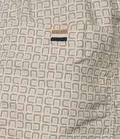 Hugo Boss Vibe Mini-Pattern 5.1#double; Inseam Swim Trunks