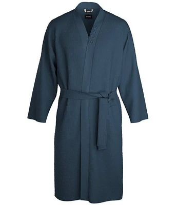 Hugo Boss Waffle Kimono Robe