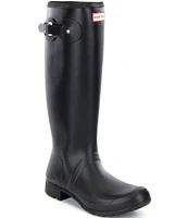 Hunter Women's Original Matte Tour Buckle Strap Rain Boots