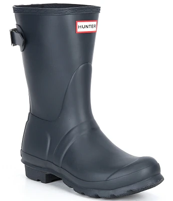 Hunter Original Short Adjustable Back Matte Rain Boots