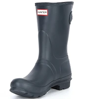 Hunter Original Short Adjustable Back Matte Rain Boots