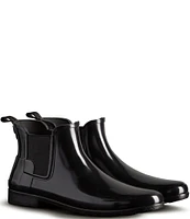 Hunter Refined Chelsea Gloss Rain Booties